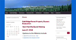 Desktop Screenshot of goldridge.org